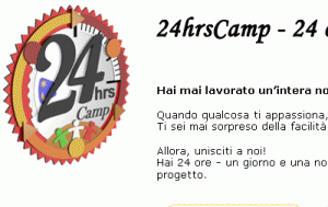 24orecamp realizzare un progetto in 24 ore