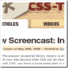 css tricks: screencast su jQuery